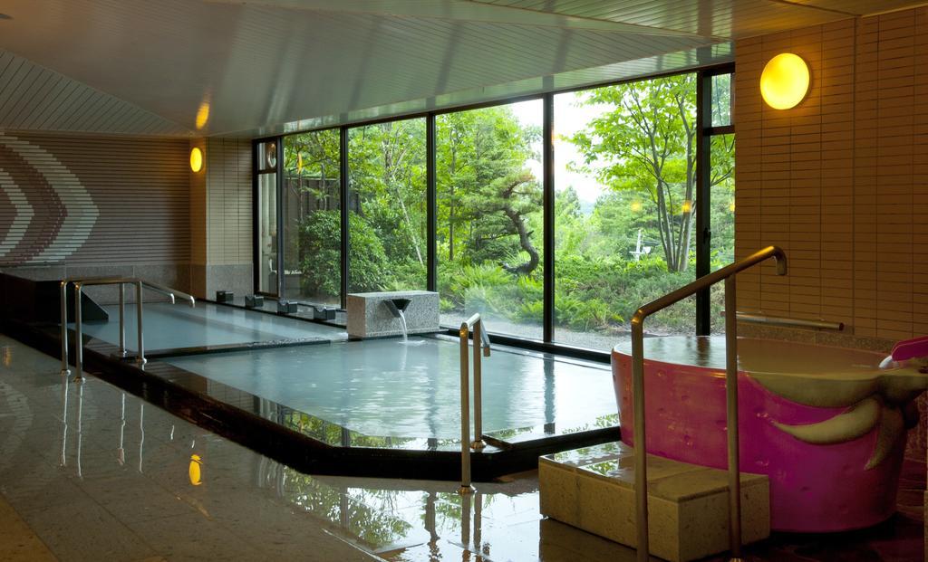 Kounkaku Hotel Nihonmatsu Bagian luar foto