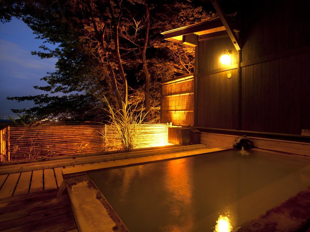 Kounkaku Hotel Nihonmatsu Bagian luar foto