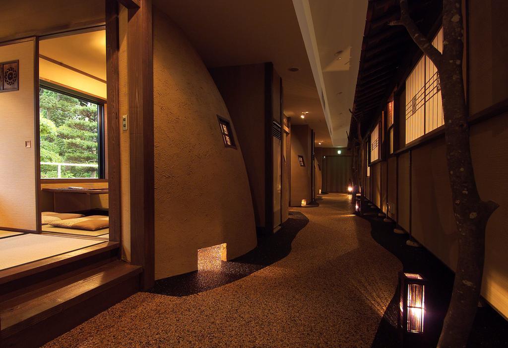 Kounkaku Hotel Nihonmatsu Bagian luar foto