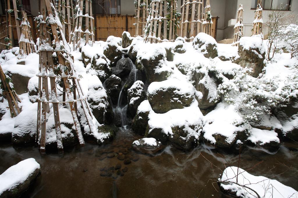 Kounkaku Hotel Nihonmatsu Bagian luar foto